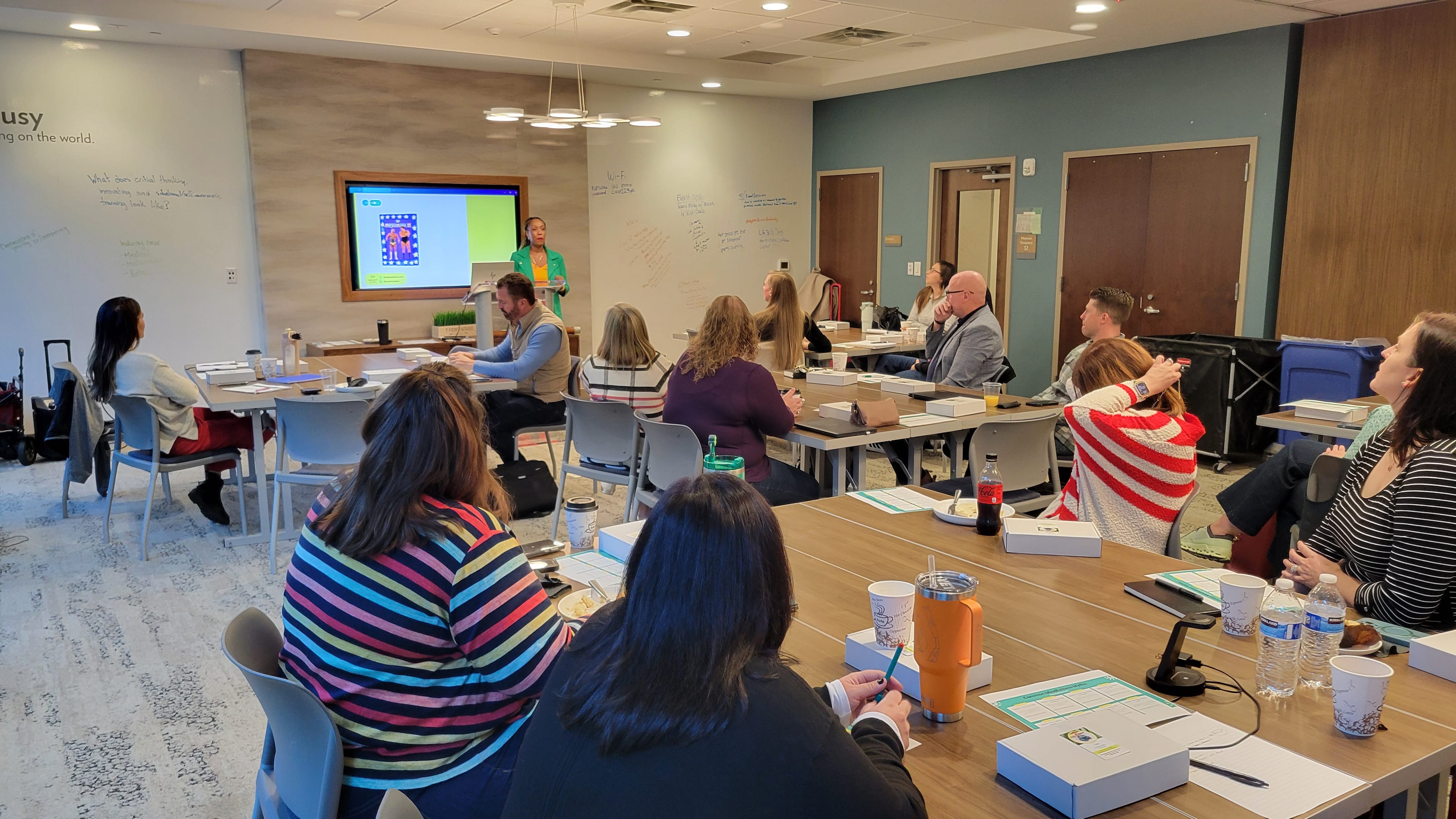 Leaders in an Inner Audit workshop session